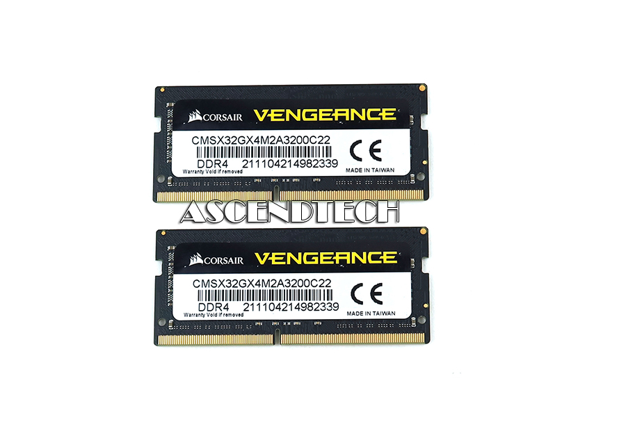 Neutral reference image for Corsair CMSX32GX4M2A3200C22 32 GB SO-DIMM memory module