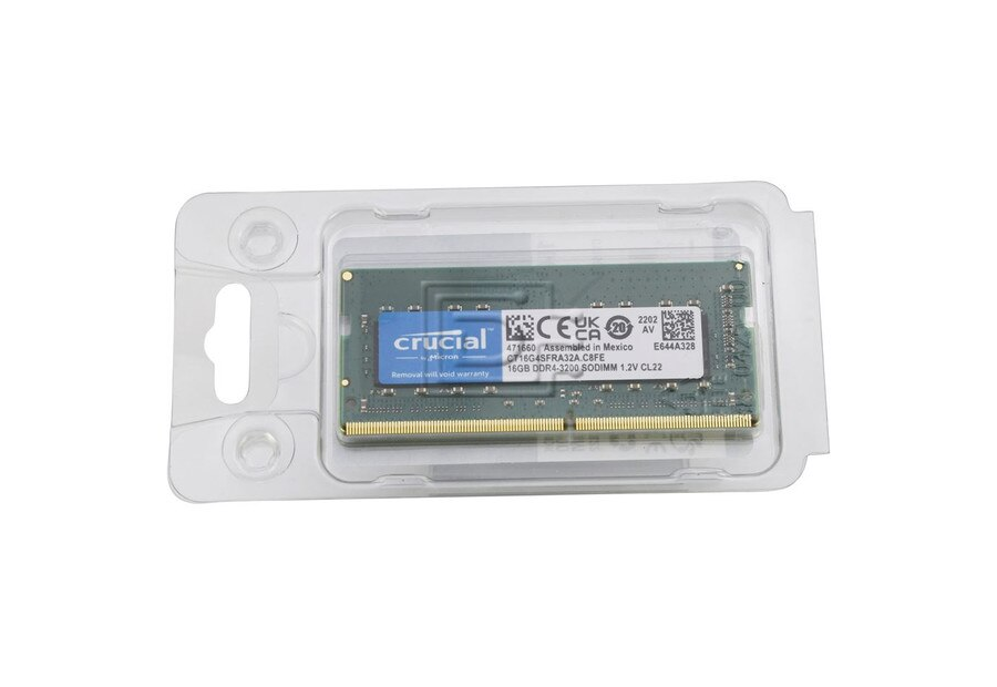 Neutral reference image for Crucial CT16G4SFRA32A 16 GB SO-DIMM memory module