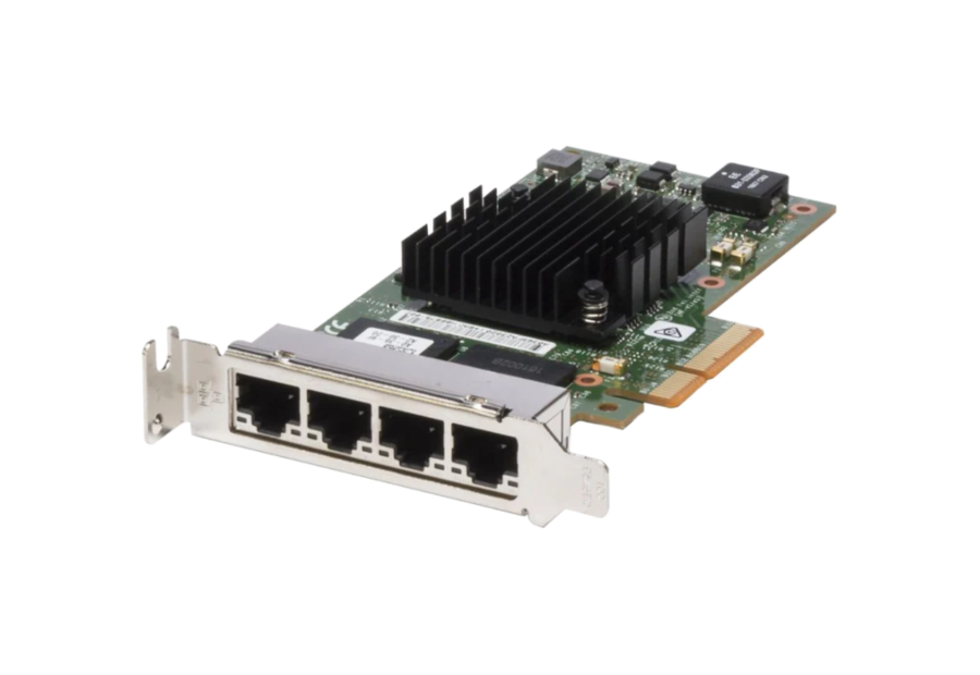 Neutral reference image for Dell EMC Intel I350-T4 Quad Port 1GbE Network Adapter