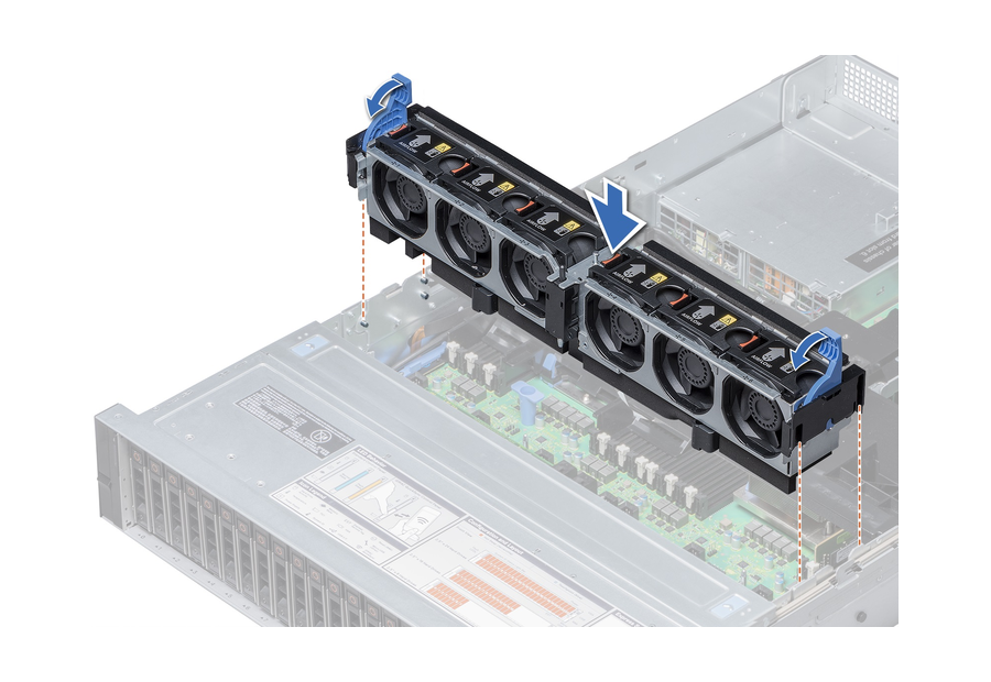 Neutral reference image for Dell EMC PowerEdge R730 Cooling Fan Module