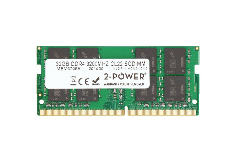 Neutral reference image for Kingston KVR32S22D8/32 32 GB SO-DIMM memory module