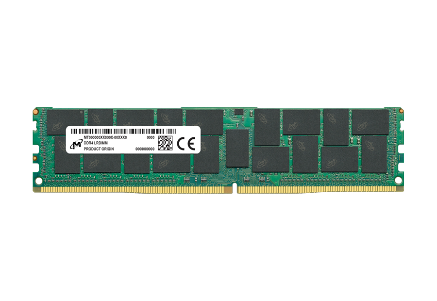 Neutral reference image for Micron MTA72ASS16G72LZ-3G2R 128 GB LRDIMM memory module