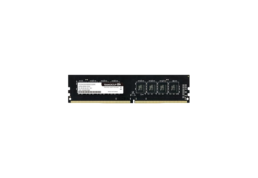 Neutral reference image for TeamGroup TED432G3200C2201 32 GB UDIMM memory module