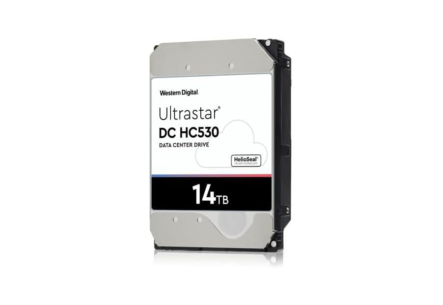 Neutral reference image for Western Digital WUH721414AL5204 14 TB SAS enterprise HDD