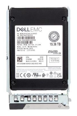 Dell 15.36TB PCIe Gen4 U.3 NVMe Enterprise SSD product image