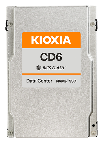 KIOXIA CD6-R 960GB U.3 NVMe Enterprise SSD product image