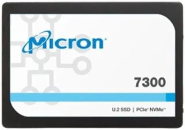 Micron 7300 PRO 960GB U.2 NVMe Enterprise SSD product image