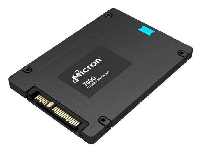 Micron 7400 PRO 1.92TB U.3 NVMe Enterprise SSD product image