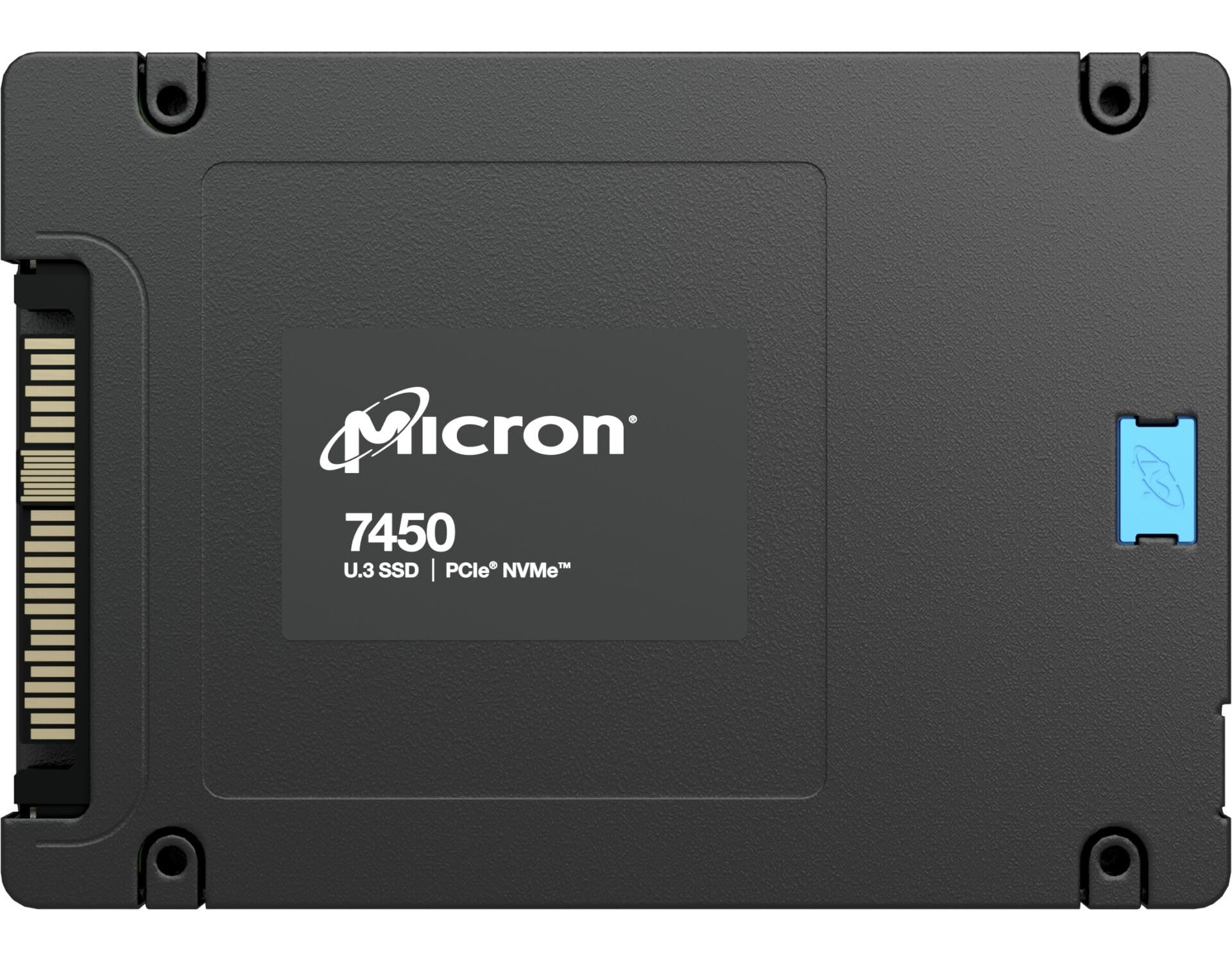 Micron 7450 PRO 15.36 TB Solid State Drive - 2.5 Internal - U.3 [PCI Express NVMe 4.0 x4] - Read Intensive - TAA Compliant product image
