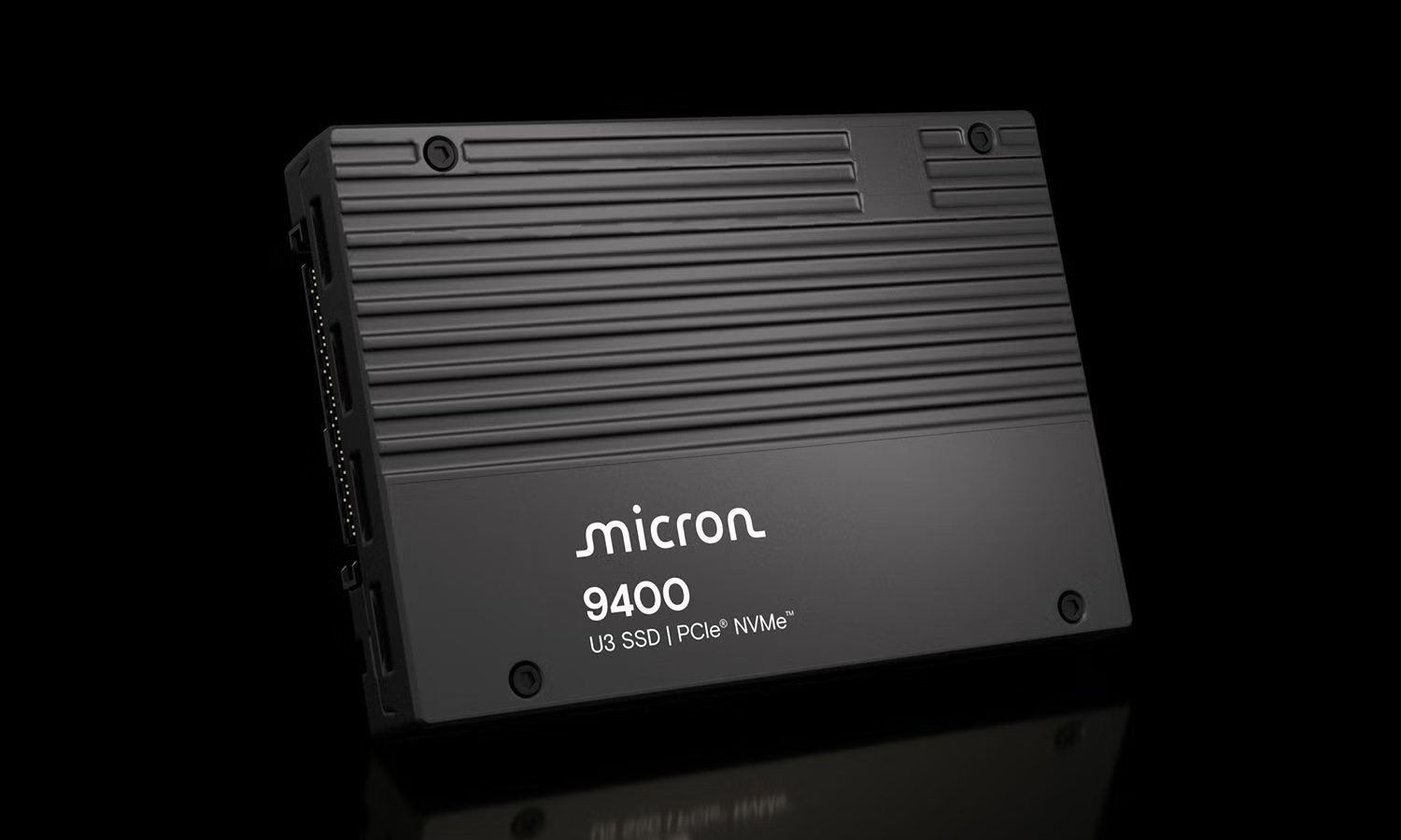 Micron 9400 MAX 12.8TB U.3 NVMe Enterprise SSD product image