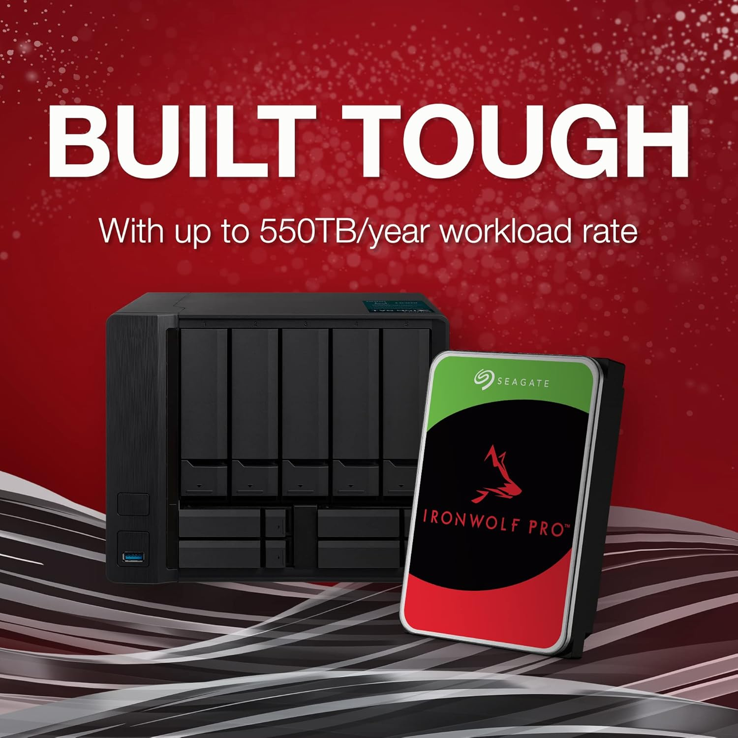 Seagate IronWolf ST16000VN001 16 TB NAS HDD product image