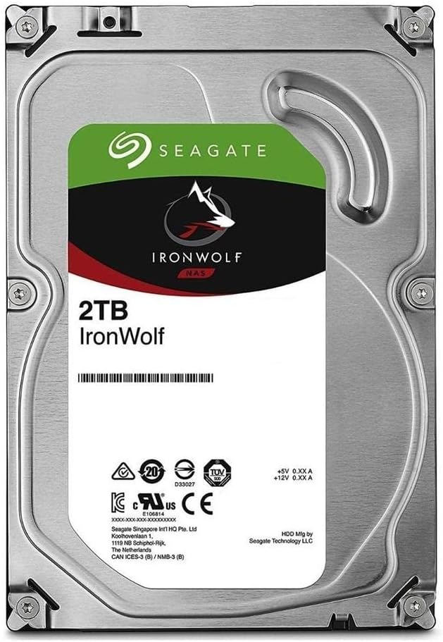 Seagate IronWolf ST2000VN004 2 TB NAS HDD product image
