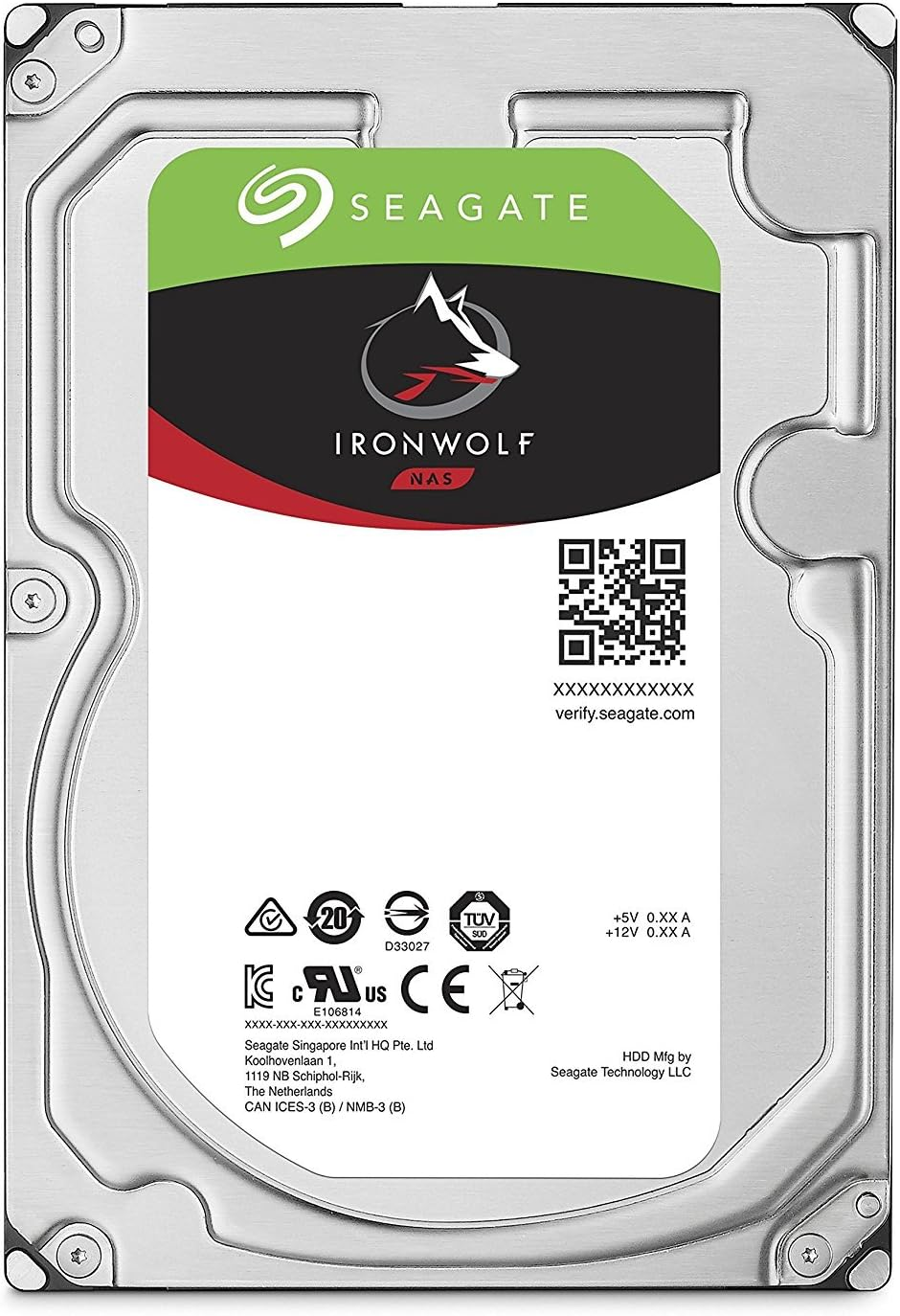 Seagate IronWolf Pro ST14000NT001 14 TB NAS HDD product image