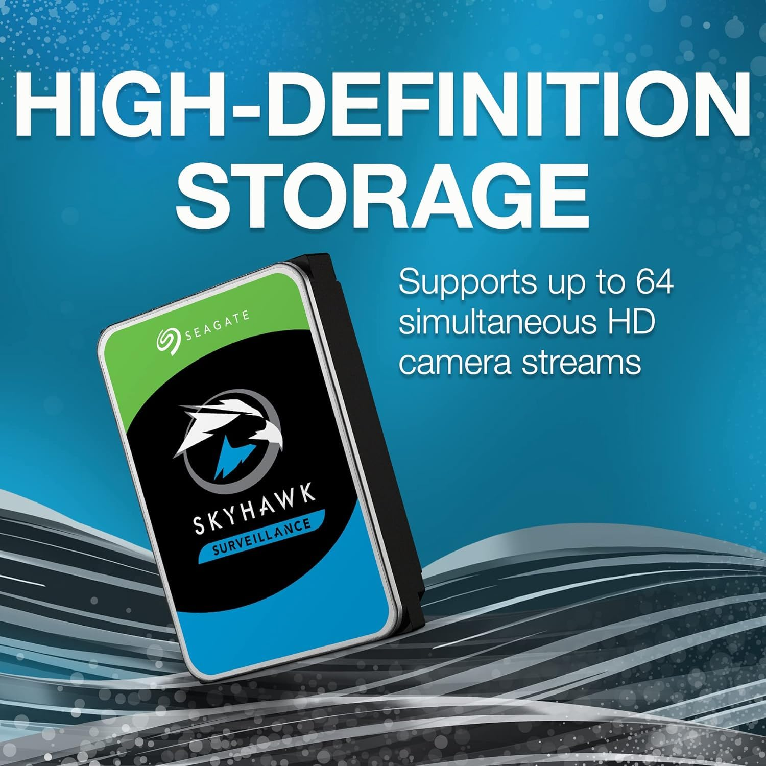 Seagate SkyHawk ST4000VX016 4 TB Surveillance HDD product image