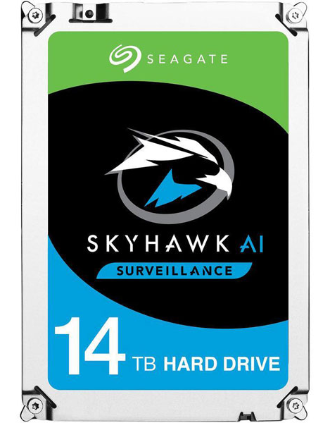Seagate SkyHawk AI ST14000VE0008 14 TB Surveillance HDD product image