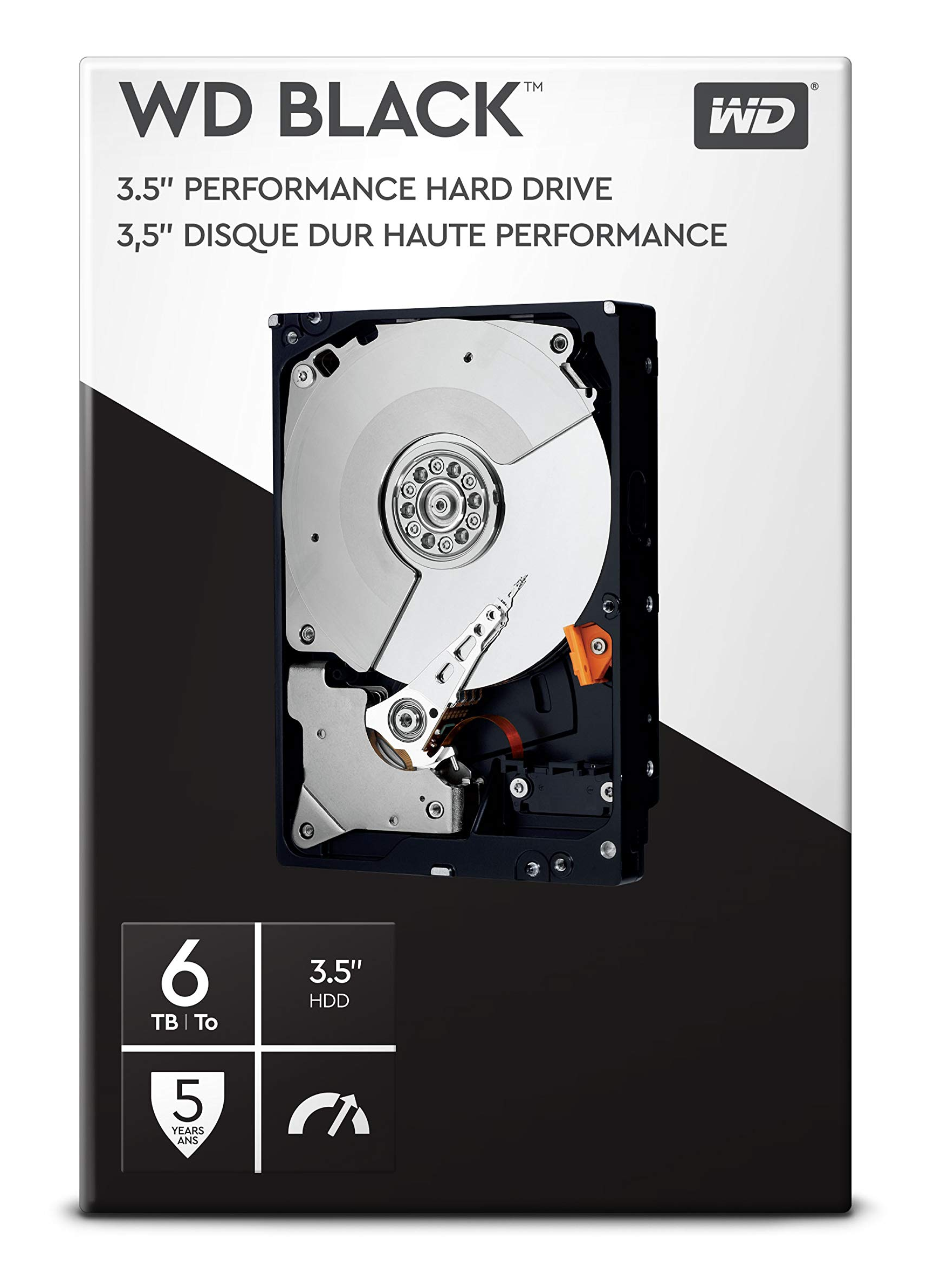 WD Black WD6004FZBX 6 TB HDD product image