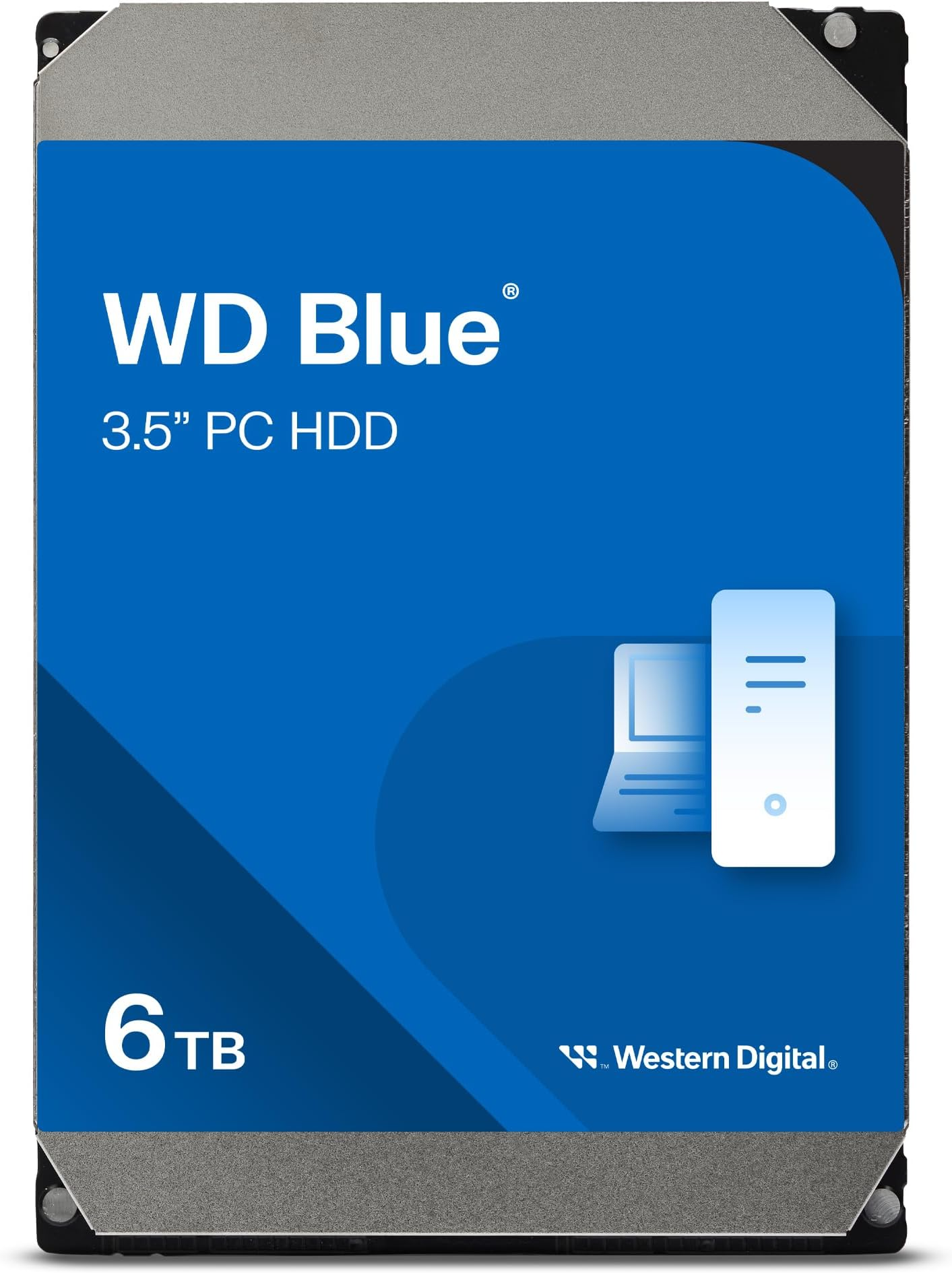 WD Blue WD60EZAX 6 TB 3.5 SATA HDD product image