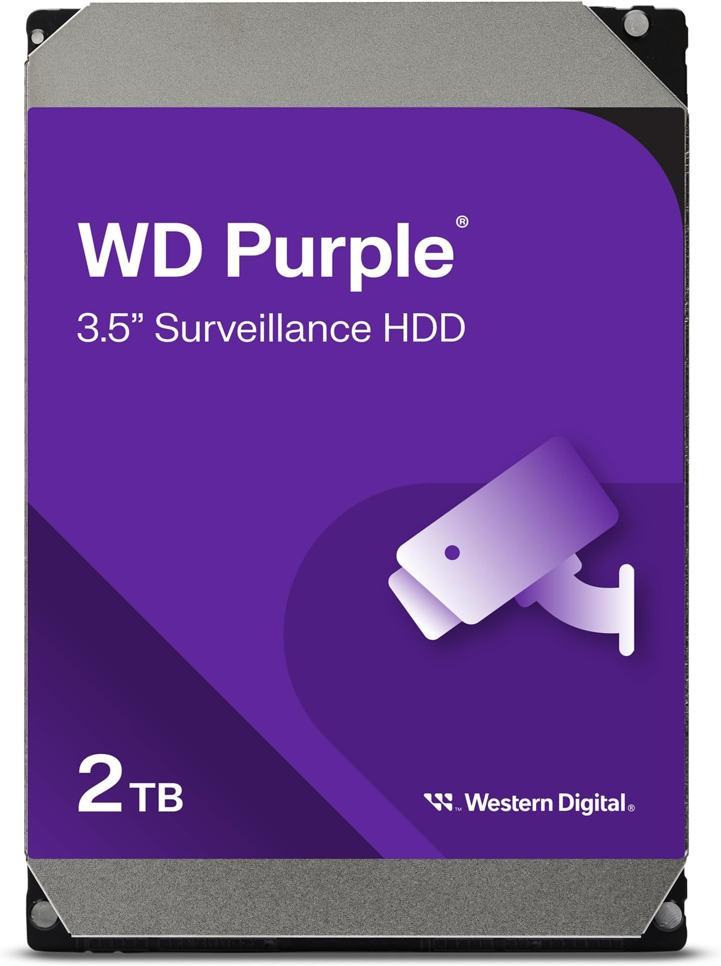 WD Purple WD23PURZ 2 TB Surveillance HDD product image
