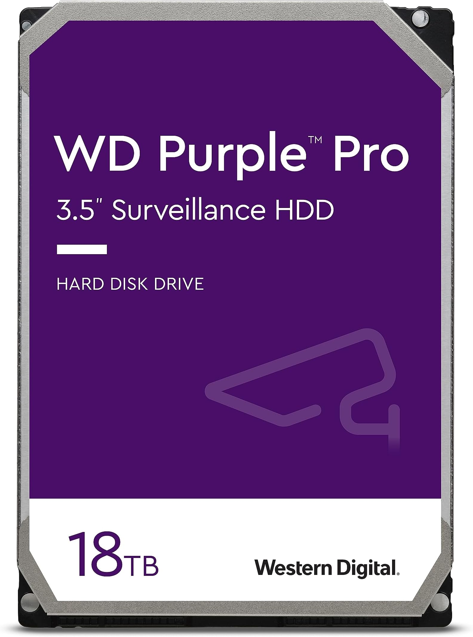 WD Purple Pro WD181PURP 18 TB Surveillance HDD product image