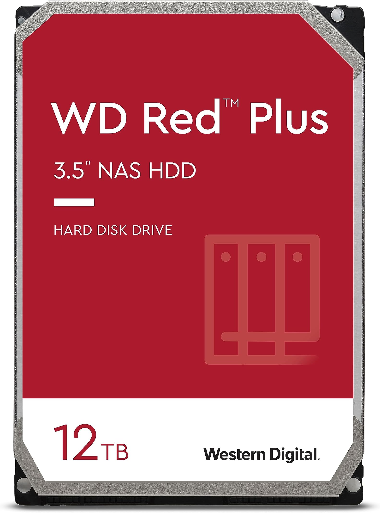 WD Red Plus WD120EFBX 12 TB NAS HDD product image