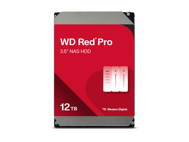 WD Red Pro WD122KFBX 12 TB NAS HDD product image