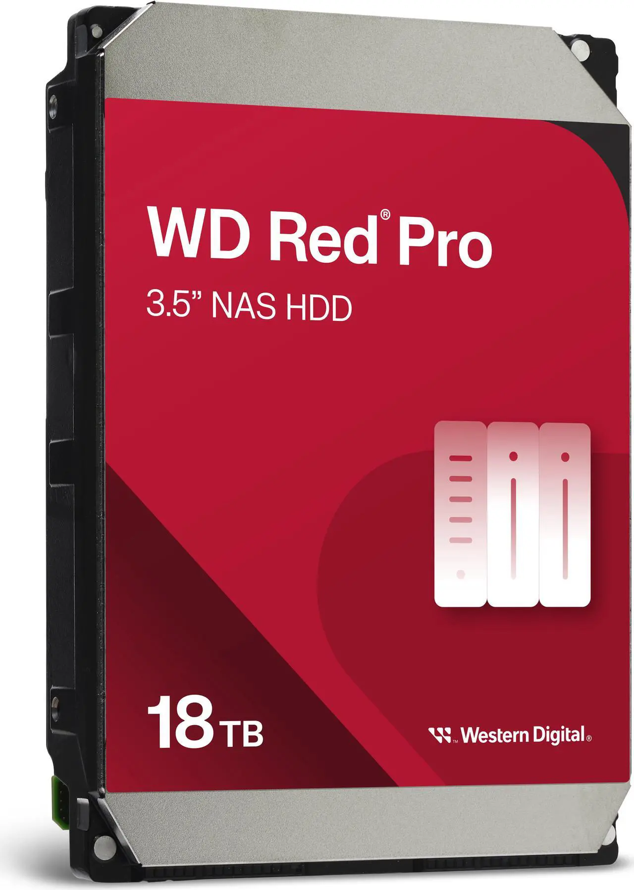 WD Red Pro WD181KFGX 18 TB NAS HDD product image