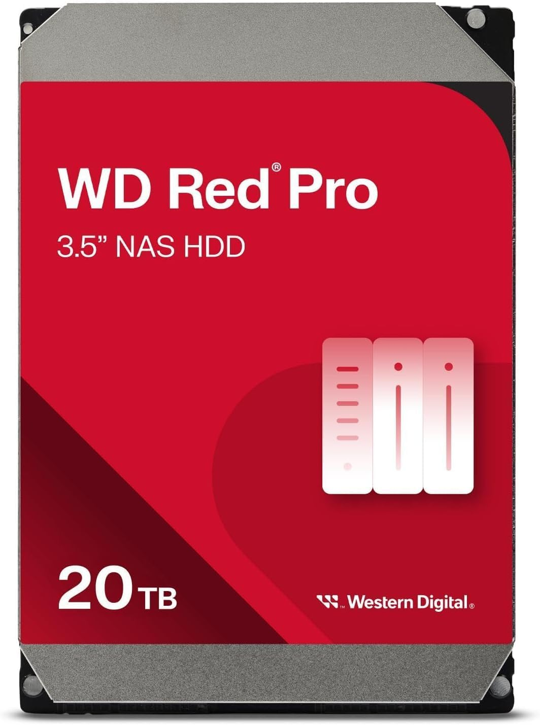 WD Red Pro WD202KFGX 20 TB NAS HDD product image