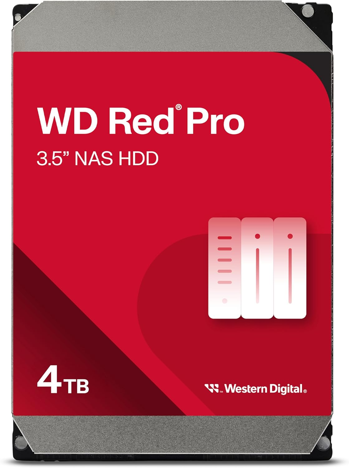 WD Red Pro WD4005FFBX 4 TB NAS HDD product image