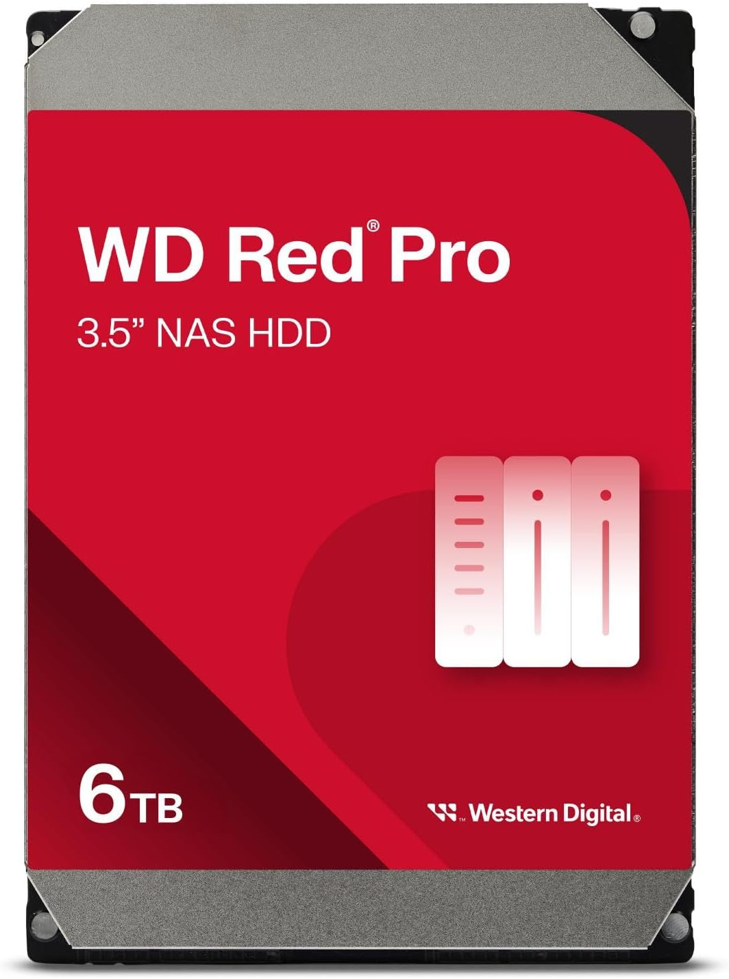 WD Red Pro WD6005FFBX 6 TB NAS HDD product image